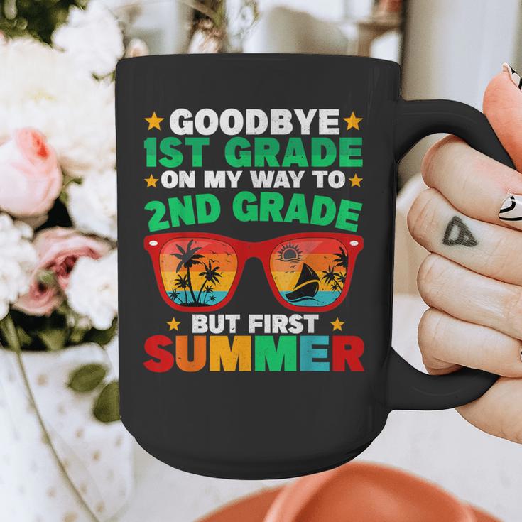 Goodbye 1st Grade First Summer Graduation Last Day Boys Graphic Print Coffee Mug