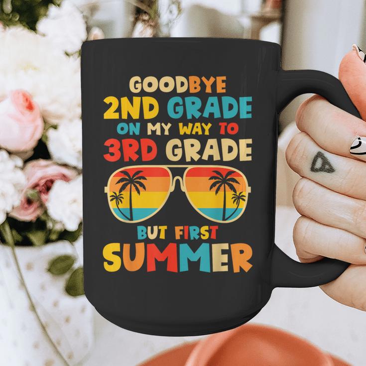 Goodbye 2nd Grade Graduation To 3rd Grade Hello Summer Kids Graphic Print Coffee Mug