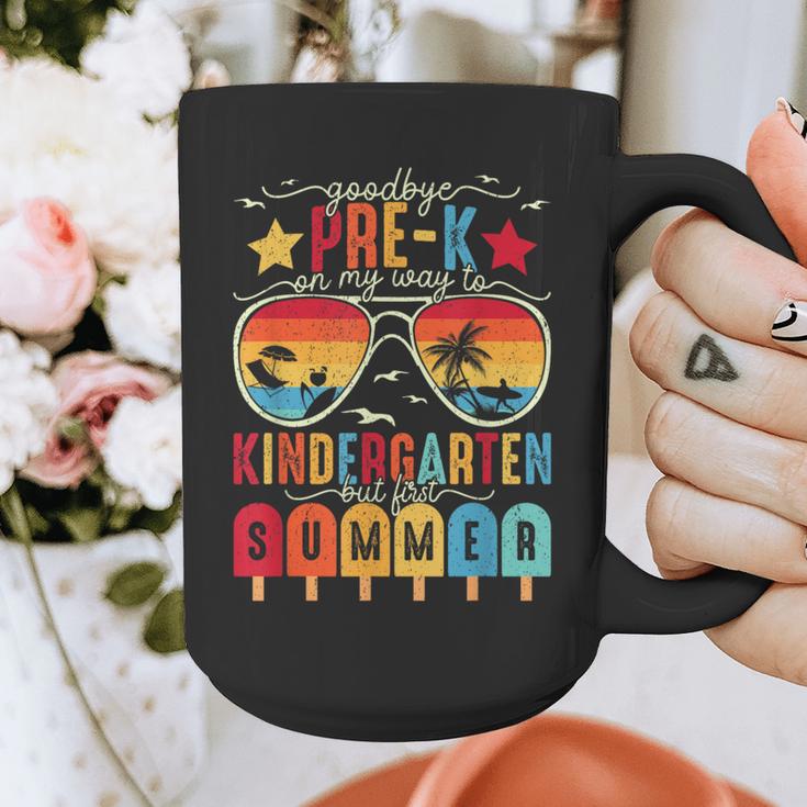 Goodbye Pre-k Graduation Kindergarten Summer Break Graduate Graphic Print Coffee Mug