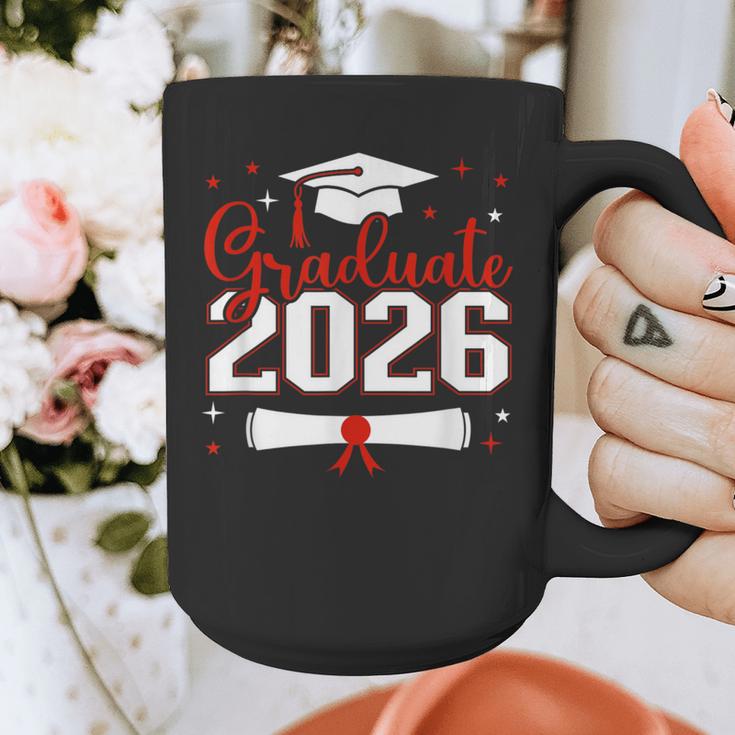 Graduate 2026 For Class Of 2026 Graduation Graphic Print Coffee Mug