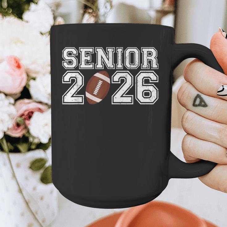 Graduate Senior Class Of 2026 Graduation American Football Graphic Print Coffee Mug