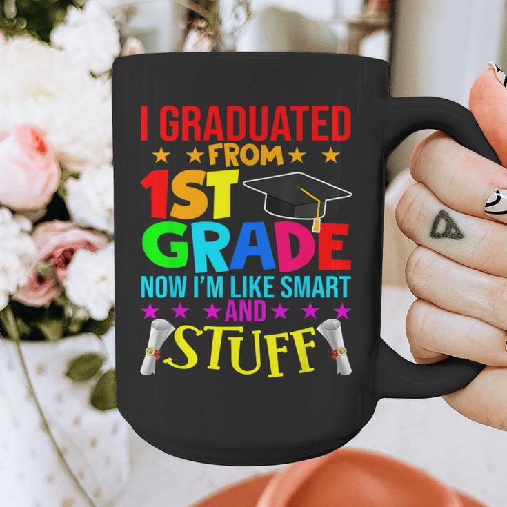 I Graduated From 1st Grade Graduation Matching Student Graphic Print Coffee Mug