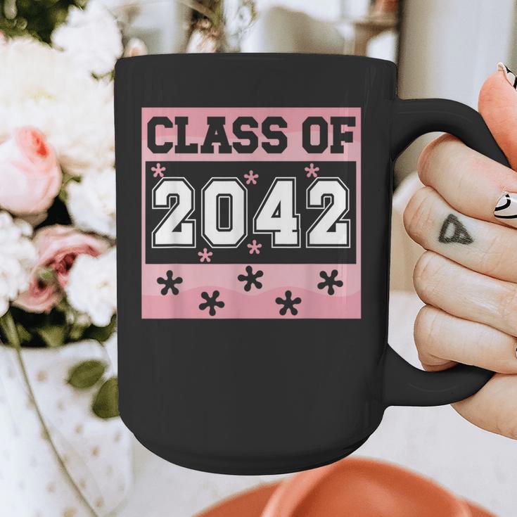 Graduating Class Of 2042 First Day Of School 2042 Graduation Graphic Print Coffee Mug
