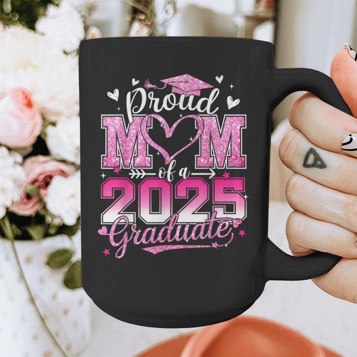 Graduation 2025 Proud Mom Of 2025 Graduate Floral Women Graphic Print Coffee Mug