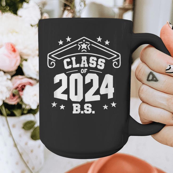 Graduation BS Class Of 2024 Grad Congratulations Graduate Graphic Print Coffee Mug