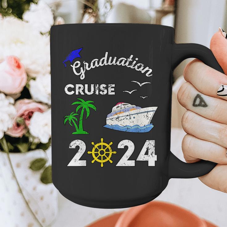 Graduation Cruise 2024 Ship Boat Vacation Summer Vacation Men Women Kids Graphic Print Coffee Mug