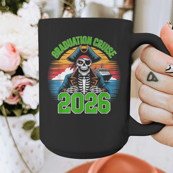 Graduation Cruise 2026 Group Pirate Matching Voyage Graphic Print Coffee Mug