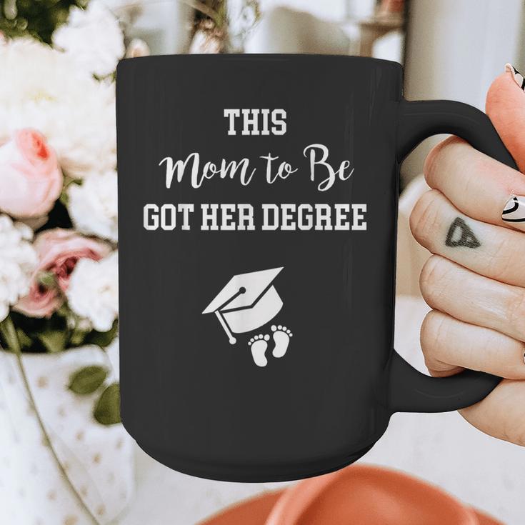 Graduation Pregnancy Announcement Shirt For Expectant Women Graphic Print Coffee Mug