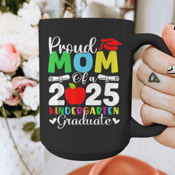 Graduation Proud Mom Of 2025 Kindergarten Graduate Graphic Print Coffee Mug