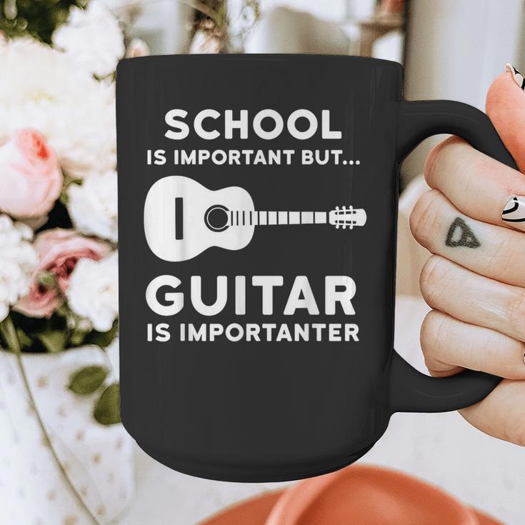 Graduation Shirt For Guitar Players & Band Member Graphic Print Coffee Mug