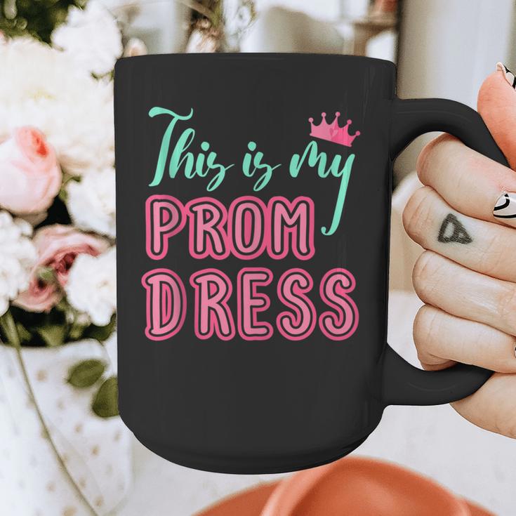 Graduation Tee This Is My Prom Dress 2021 Graduate Graphic Print Coffee Mug