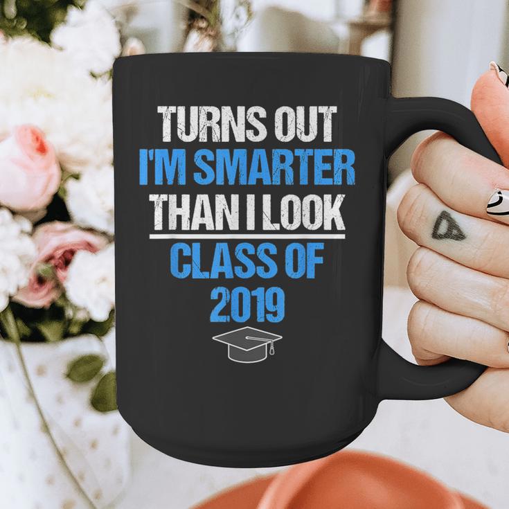 Graduation Turns Out Im Smarter Than I Look Graphic Print Coffee Mug