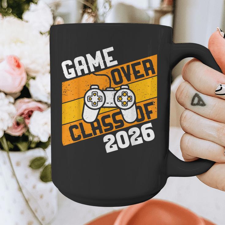 Graduation Video Gamer Game Over Class Of 2026 Senior Graphic Print Coffee Mug