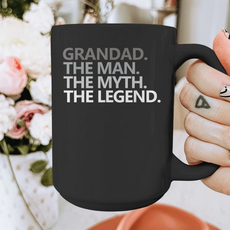 Grandad The Man Myth Legend Grandpa Papa Graphic Print Coffee Mug