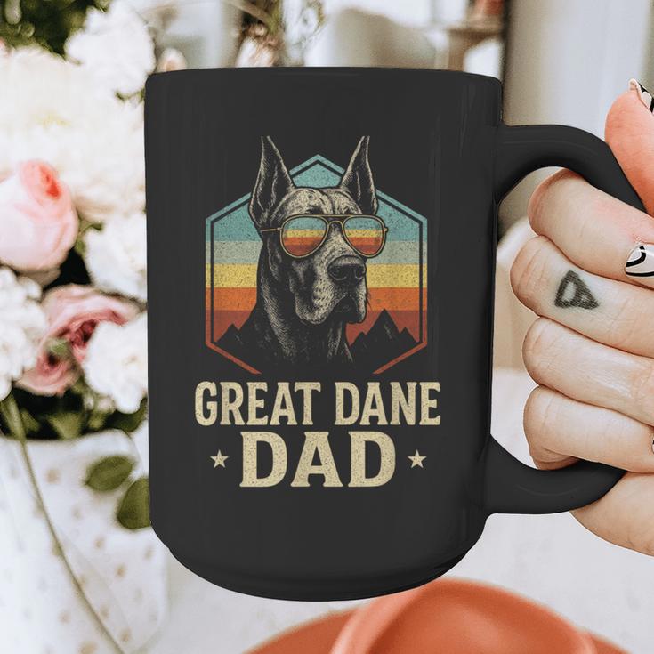Great Dane Dad Vintage Graphic Print Coffee Mug