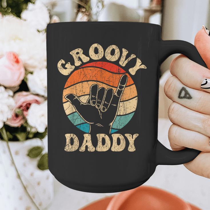 Groovy Daddy 70s Aesthetic Nostalgia 1970's Retro Groovy Dad Graphic Print Coffee Mug Groovy Daddy 70s Aesthetic Nostalgia 1970's Retro Groovy Dad Graphic Print Coffee Mug
