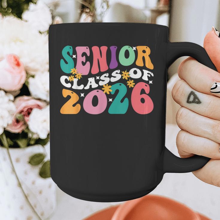 Groovy Senior Class Of 2026 My Last First Day Graduation 26 Graphic Print Coffee Mug