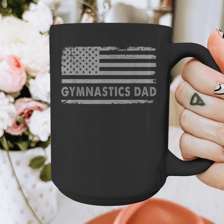 Gymnast Cheer Dad Gymnastics Dad US Flag Gymnastics Dad For Fathers Short Sleeve Small Graphic Print Coffee Mug Gymnast Cheer Dad Gymnastics Dad US Flag Gymnastics Dad For Fathers Short Sleeve Small Graphic Print Coffee Mug