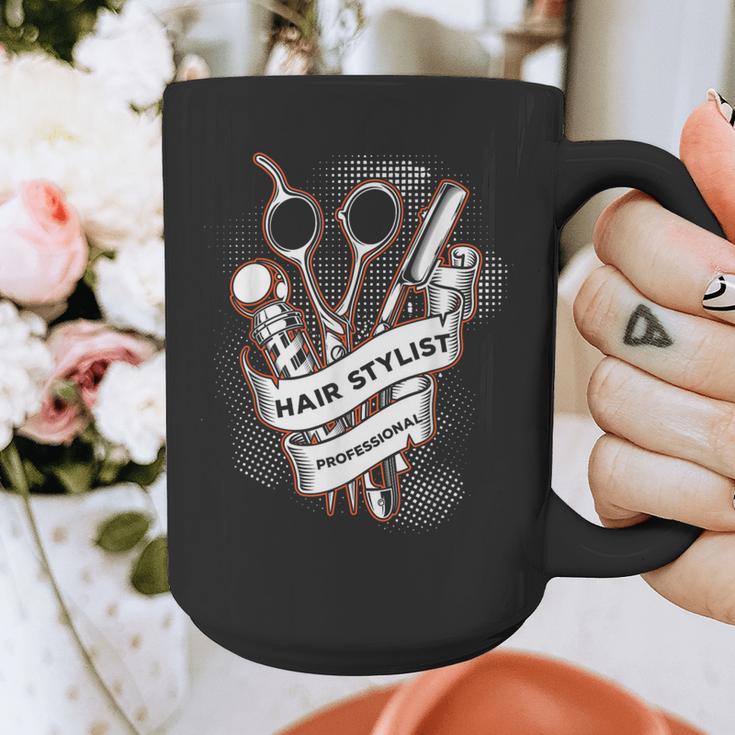 Hairdresser Gift Idea Graduation Tattoo Craft Hairstylist Graphic Print Coffee Mug