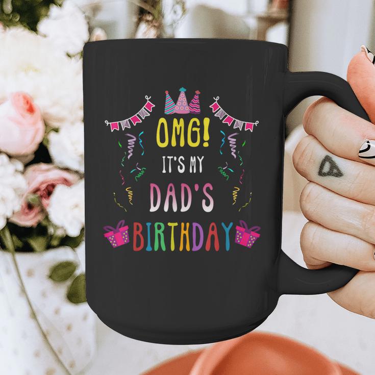 Happy Birthday Dad Graphic Print Coffee Mug