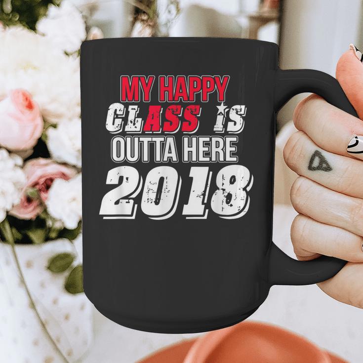 My Happy Class Is Outta Here 2018 Graduation Graphic Print Coffee Mug