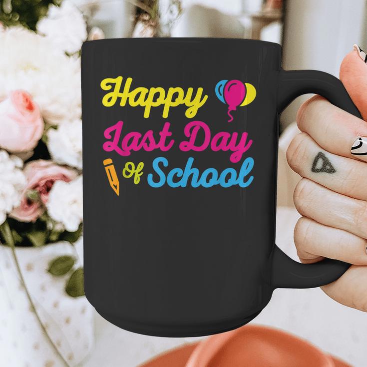Happy Last Day Of School Graduation Teacher Students T-Shirt Graphic Print Coffee Mug