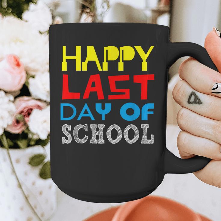Happy Last Day Of School Graduation Teachers Student Graphic Print Coffee Mug
