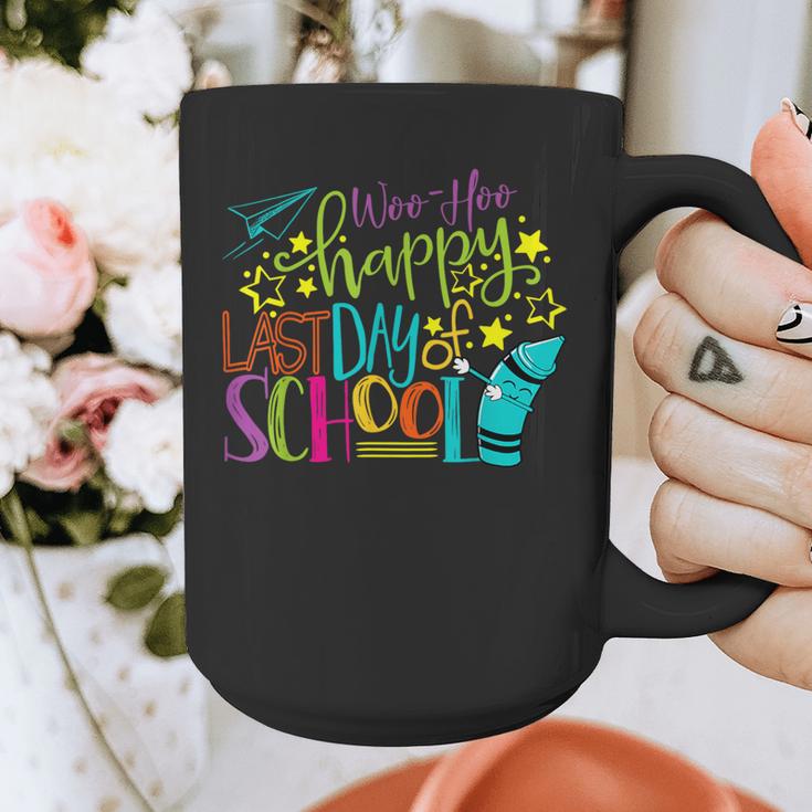 Happy Last Day Of School Student Teacher Graduation Graphic Print Coffee Mug