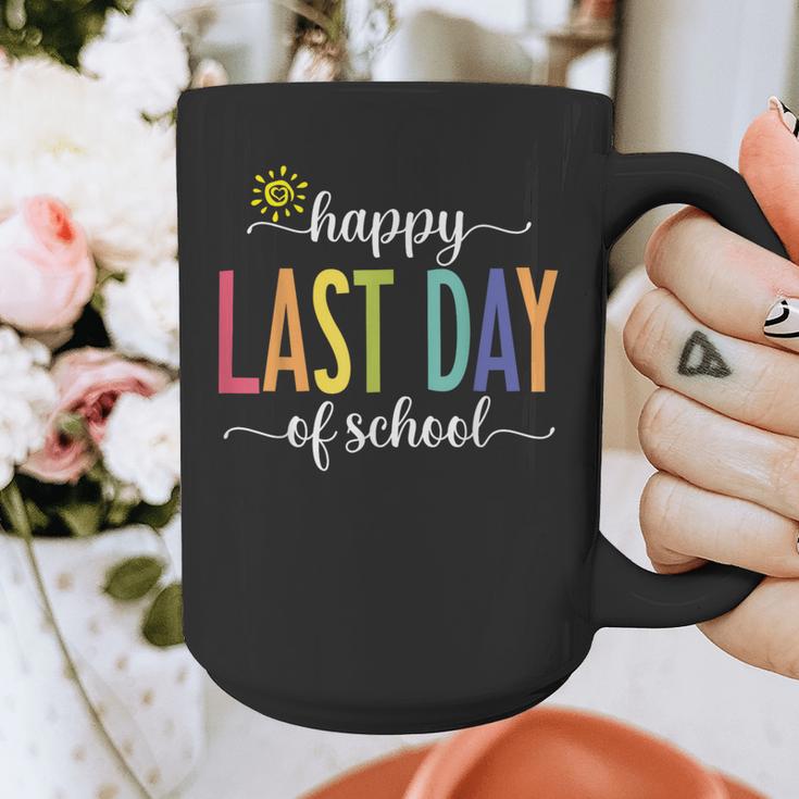 Happy Last Day Of School Women Teachers School Graduation Graphic Print Coffee Mug