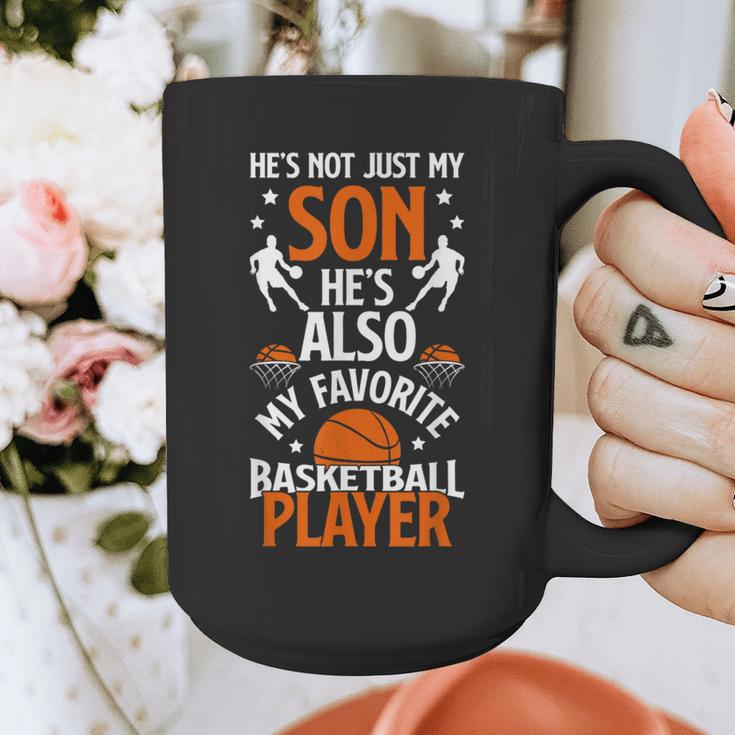 He's Also My Favorite Basketball Player Dad Basketball Dad Graphic Print Coffee Mug He's Also My Favorite Basketball Player Dad Basketball Dad Graphic Print Coffee Mug