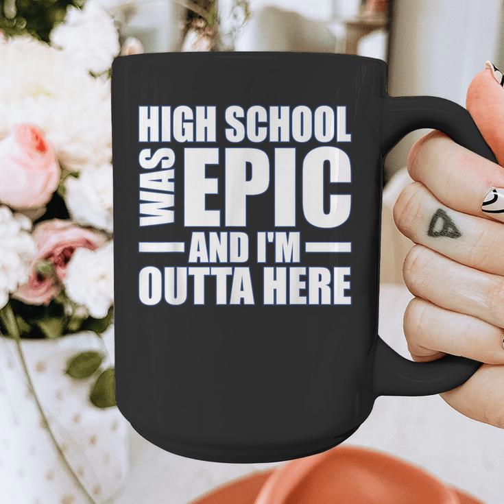 High School Graduate Graduation Party Meme Graphic Print Coffee Mug