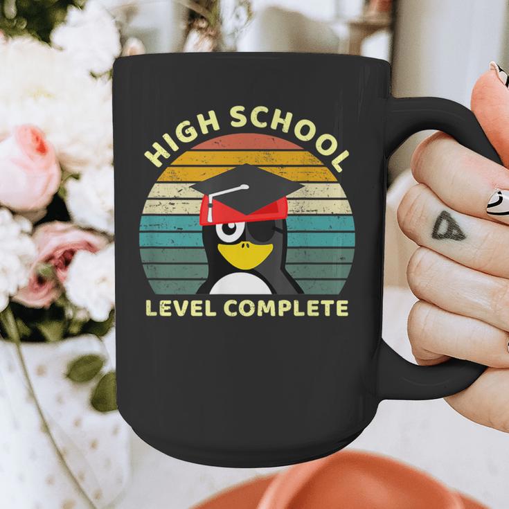 High School Level Complete Graduation Senior Students Graphic Print Coffee Mug