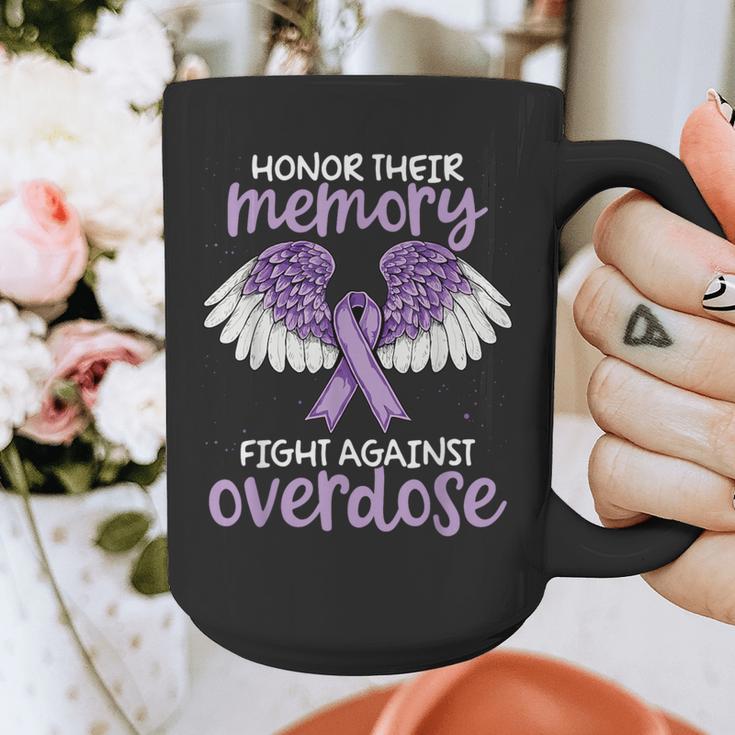 Honor Their Memory Overdose Awareness Support Graphic Print Coffee Mug Honor Their Memory Overdose Awareness Support Graphic Print Coffee Mug