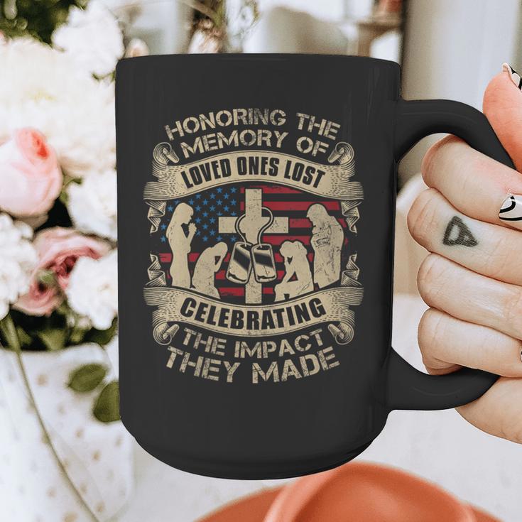 HONORING THE MEMORY OF LOVED ONES LOST Graphic Print Coffee Mug