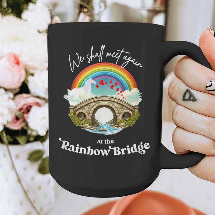 Horse Memorial In Loving Memory Of Horse Rainbow Bridge Graphic Print Coffee Mug Horse Memorial In Loving Memory Of Horse Rainbow Bridge Graphic Print Coffee Mug