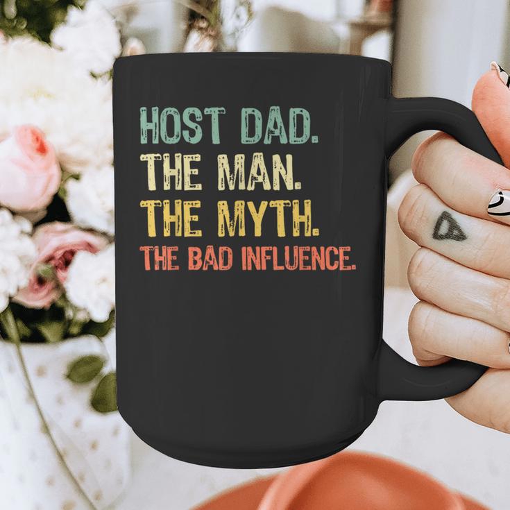 Host Dad The Man Myth The Bad Influence Retro Graphic Print Coffee Mug Host Dad The Man Myth The Bad Influence Retro Graphic Print Coffee Mug