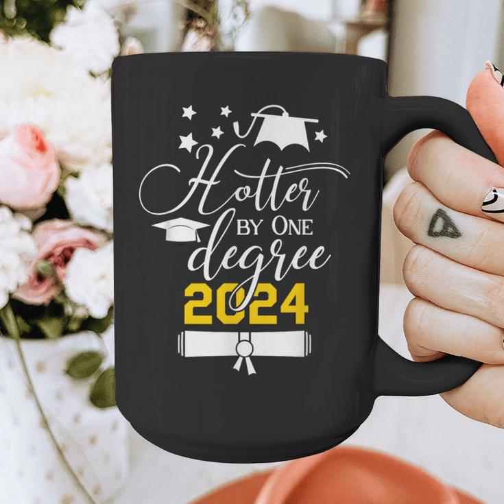 Hotter By One Degree Senior 2024 Class Of 2024 Graduation Graphic Print Coffee Mug
