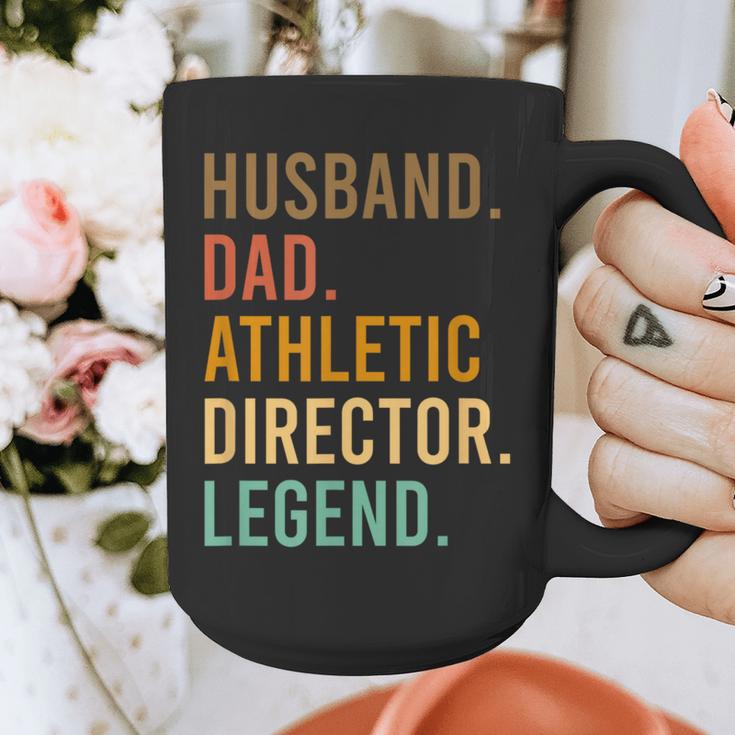 Husband Dad Athletic Director Legend Athletic Directors Graphic Print Coffee Mug