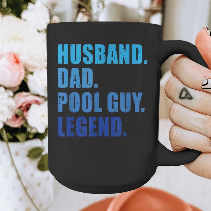 Husband Dad Pool Guy Legend Men Graphic Print Coffee Mug