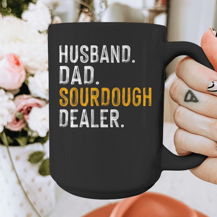 Husband Dad Sourdough Dealer Sourdough Baker Graphic Print Coffee Mug