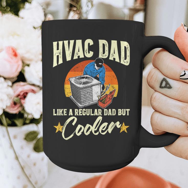 HVAC Dad But Cooler HVAC Technician Father Graphic Print Coffee Mug