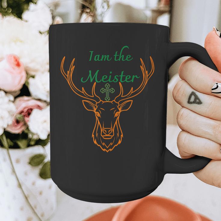 IAM The Meister Jaegermeister Dad Mom Deer Graphic Print Coffee Mug