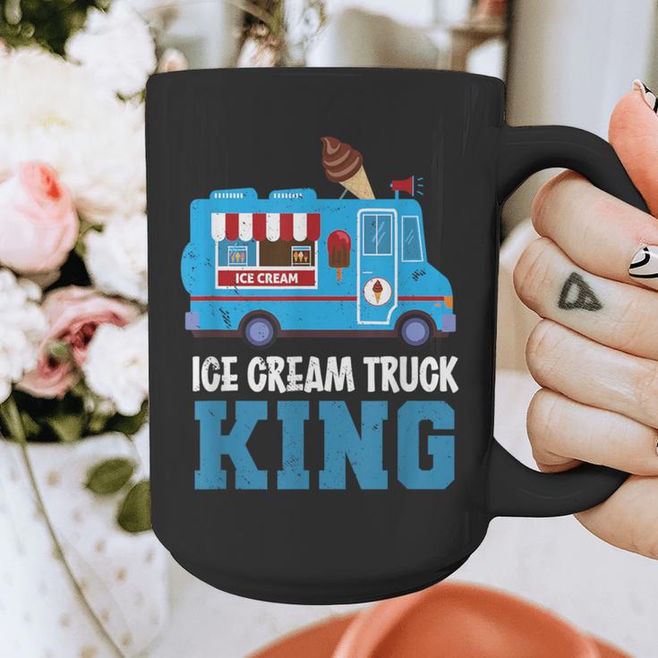 Ice Cream Truck King Nostalgia Summer Ice Cream Truck Driver Graphic Print Coffee Mug Ice Cream Truck King Nostalgia Summer Ice Cream Truck Driver Graphic Print Coffee Mug