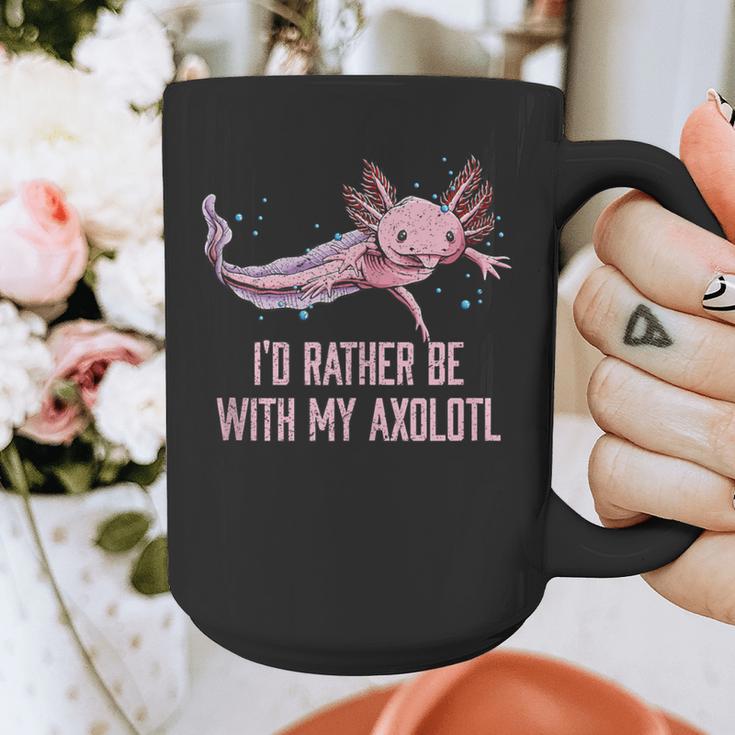 Id Rather Be With My Axolotl Salamander Introvert Graphic Print Coffee Mug Id Rather Be With My Axolotl Salamander Introvert Graphic Print Coffee Mug