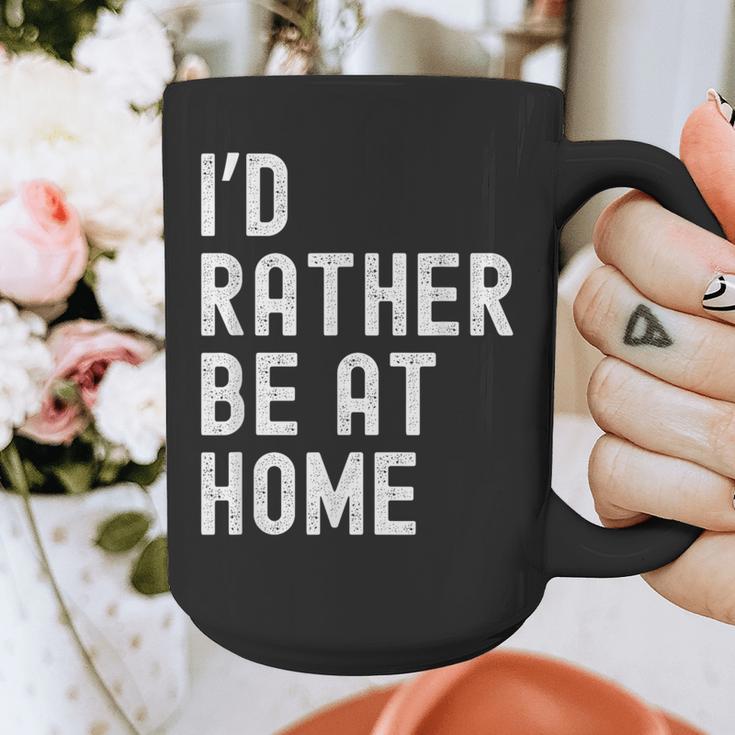 I'd Rather Be At Home Antisocial Introvert Tee Graphic Print Coffee Mug I'd Rather Be At Home Antisocial Introvert Tee Graphic Print Coffee Mug