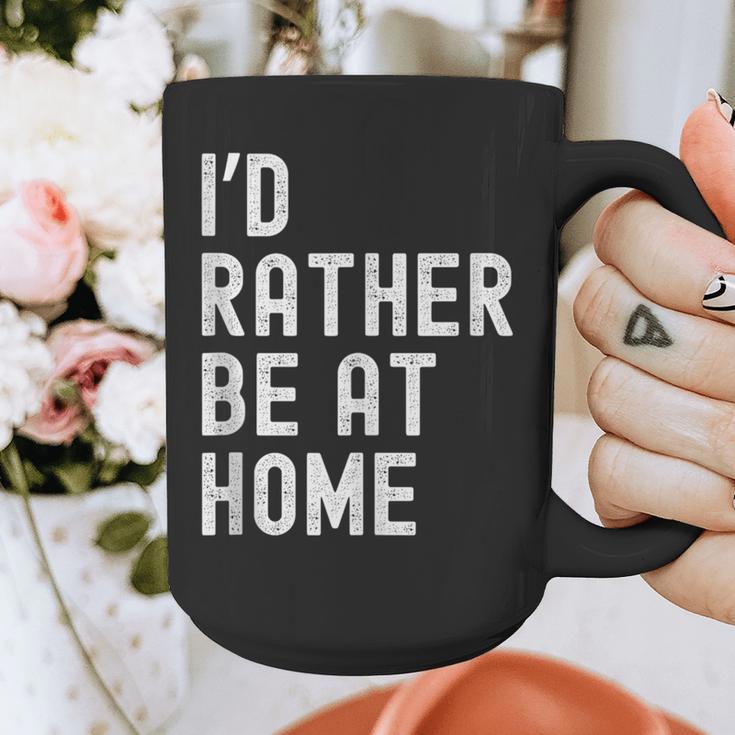I'd Rather Be At Home Antisocial Introvert Tee Graphic Print Coffee Mug I'd Rather Be At Home Antisocial Introvert Tee Graphic Print Coffee Mug