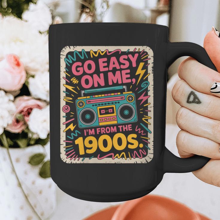 I'm From The 1900s 80s Millennial Boom Box Radio Graphic Print Coffee Mug
