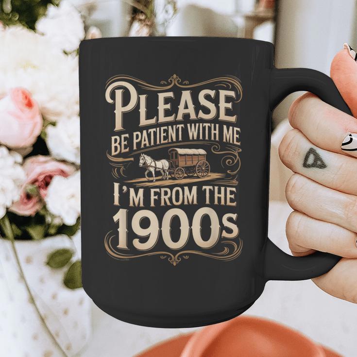 I'm From The 1900s Old Humor Boomer Dad Father's Day Graphic Print Coffee Mug I'm From The 1900s Old Humor Boomer Dad Father's Day Graphic Print Coffee Mug