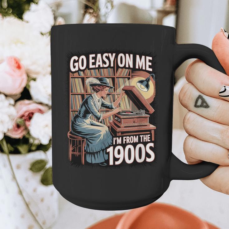 I'm From The 1900s Vinyl Record Lover For Women Graphic Print Coffee Mug I'm From The 1900s Vinyl Record Lover For Women Graphic Print Coffee Mug