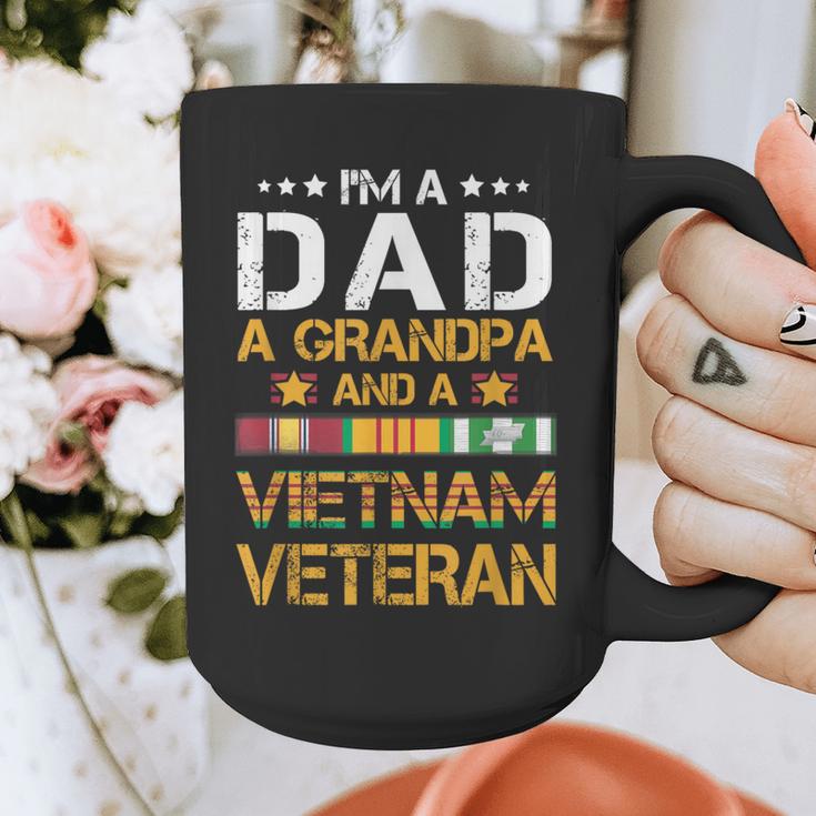 I'm A Dad Grandpa And A Vietnam Veteran US Army Vet Graphic Print Coffee Mug